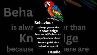  Behavior , Knowledge? Here's Why! 