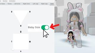 NEW BABY SIZE IN ROBLOX UPDATE 