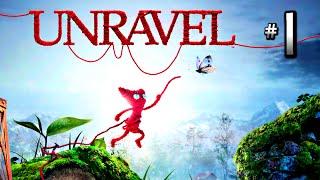 Unravel Walkthrough Gameplay Part 1 · Thistle and Weeds (100% Collectibles Guide)