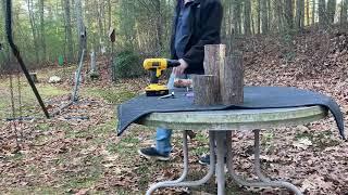 How To make A Cedar Pyramid Candle Stand