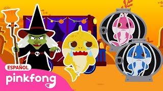 ¡Vete, Bruja! A Rescatar a la Familia Tiburón en #Halloween | Pinkfong Canciones Infantiles