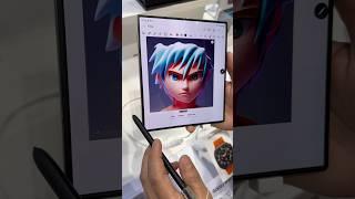 Samsung Galaxy Fold 6 - Sketch to Image AI Features..!! #galaxyfold6 #sketchToImage #galaxyAI