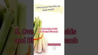 Lemongrass benefits for body health #herbs #shorts