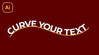 Curve Text In Illustrator