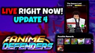 Grinding portals in Anime Defenders! Giveaways!