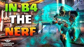 Shadowgun Legends BLINK + NEBULA PvP Gameplay before the NERF!