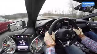 МЕРСЕДЕС AMG A45 2017 381 лс   разгон от 0 232 км ч