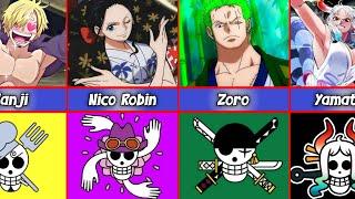 One Piece Characters Jolly Roger | ItsAniFacts