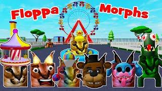 ШЛЁПА ОБНОВЛЕНИЕ 21 морф ПАРК АТТРАКЦИОНОВ [UPDATE] Find The Floppa Morphs THEME PARK MAP PJ, Scared