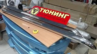 Пороги трубы Mercedes ML 163 кузов 320, 350, 430