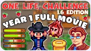 Surviving a WHOLE YEAR in the One Life Challenge - 1.6 Edition - Full Movie