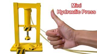 How to Make Mini Hydraulic Press