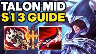 How to play Talon Mid - Season 13 Talon Guide | Best Build & Runes