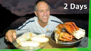 Salt n Pepper Mud Crab - 2 Day Solo small boat fishing- Catch and Cook  - movie length EP.596