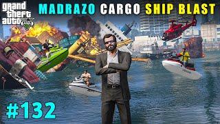 We Destroyed Madrazo's Weapon Cargo Ship | Gta V Gameplay