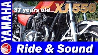 YAMAHA XJ550 - Ride and Sound