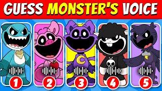 BABA CHOPS!  Guess The NIGHTMARE Critters By VOICE | Quiz Poppy Playtime 4