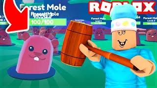 I WAS THE BEST ON THE SERVER in Roblox Wack A Mole Simulator!