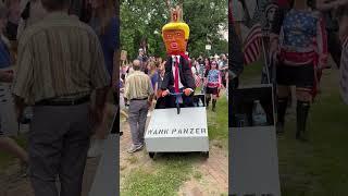 Thousands of protestors peacefully rally at Patterson Park for 'No Kings Day'
