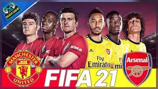 FIFA 21 MANCHESTER UNITED VS ARSENAL PREMIER LEAGUE CPU VS CPU | PS4 | ROSVI Game