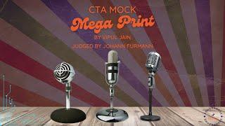 Mega Print CTA Review Board Mock | Vipul Jain Under the  Watchful Eye of Judge Johann