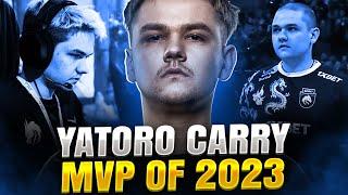 Yatoro MVP of 2023 - Best Carry in Dota 2