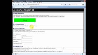 JoomlaPack Backup and Restore a Joomla Site (howto)