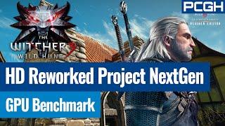 The Witcher 3 HD Reworked Project NextGen | GPU Benchmark Test | Ray Tracing On/Off | RTX 4090 OC