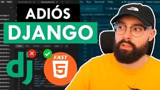 Ya no necesito usar HTML ni Django NUNCA MÁS !! Ahora uso el NUEVO FastHTML en su lugar 