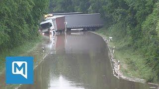 Hochwasser in Niederbayern - Video aus dem Katastrophengebiet Simbach am Inn