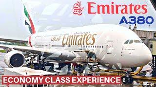 EMIRATES AIRBUS A380 (ECONOMY) | Dubai - Bangkok | Flight Review