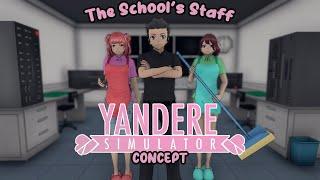 Additional obstacles during class time! Concept of school's staff | YandereSimulatorConcepts