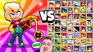 CHARLIE jest ZBYT OP?!  (NOWY ZADYMIARZ vs WSZYSTKIE 72 POSTACIE!) ⭐ Brawl Stars Polska