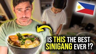 FILIPINA teaches me to cook SINIGANG.- Girlfriend Name REVEAL