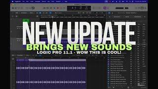 Logic Pro 11.1 Update Brings NEW SOUNDS!