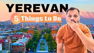 Top 5 Things to do in Yerevan, Armenia 2025 |Armenian Travel VLog