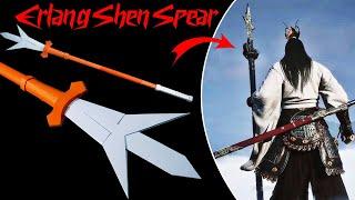 Black Myth Wukong Erlang Shen Spear || How to make paper Spear easy step by step