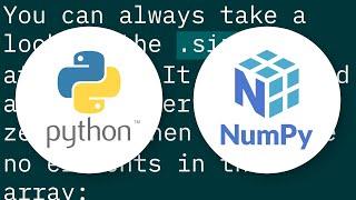 How can I check whether a numpy array is empty or not?