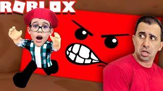 Roblox - FUJA DO MURO VERMELHO