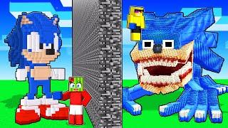 I Cheated With SHIN SONIC in Minecraft Build Battle