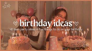 teen birthday ideas | 33 party + activity ideas