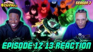 TOMURA VS DEKU !! | My Hero Academia Season 7 Episode 12-13 Reaction !!