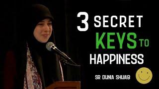 Keys to Happiness by Ustadha Dunia Shuaib | Secret to Happiness | Words u love