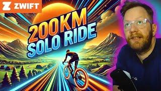 SOLO 200KM auf ZWIFT am STÜCK // Ist das überhaupt möglich? TIPPS wie auch DU das schaffst!