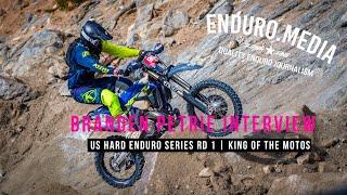 Hard Enduro | Branden Petrie King of the Motos Finish Line Interview