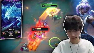 When BeiFeng QIYANA meet Rank 1 ANIVIA - Engsub