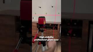 Bauer 40 ft. Self-Leveling Cross Line Laser Level | Harbor Freight #shorts