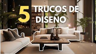 5 TRUCOS de ESTILO para la decoración de TU HOGAR  Hom decor  Trucos de diseño que debes conocer