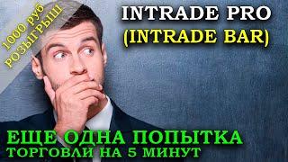 INTRADE BAR - ТОРГОВЛЯ ОТ УРОВНЕЙ ПОДДЕРЖКИ И СОПРОТИВЛЕНИЯ