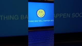 something bad will happen is on my Hewlett Packard laptop (Hewlett Packard means hp) #imscard